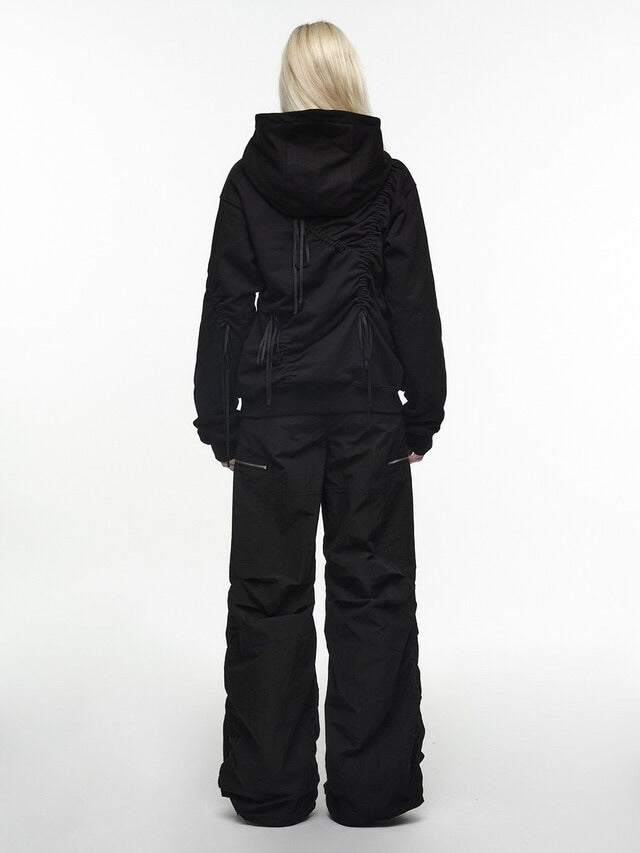 【NACHE】PUCKERING JOGGER PANTS (UNISEX)