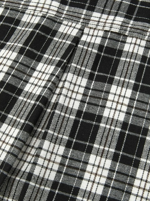 【DNSR】Oversized flannel check shirt