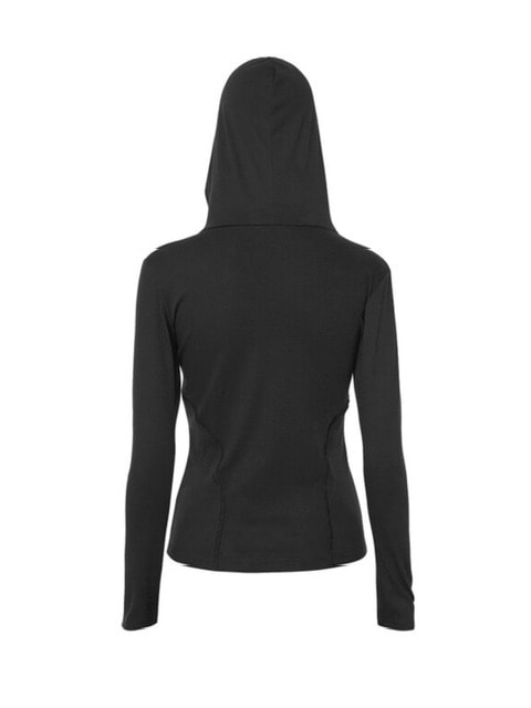 【FLAREUP】Button Up Lace Hoodie / 【フレアアップ】ボタンアップレースフードロングTシャツ