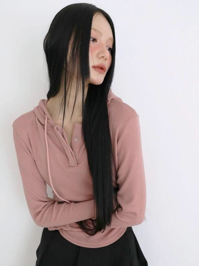 【Uglyshadow】BASIC CROP HOODIE