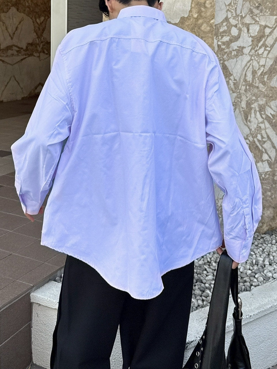 【Chikashitsu +】basic cotton shirt (3color)