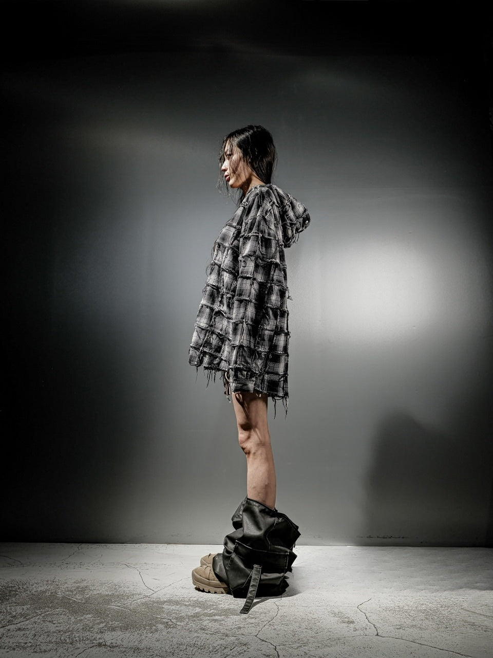 【DIG YOUR OWN GRAVE】PATCHWORK HOODY