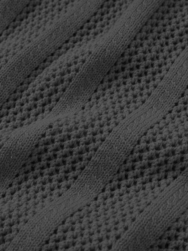 【DNSR】Meshed Crop Knit