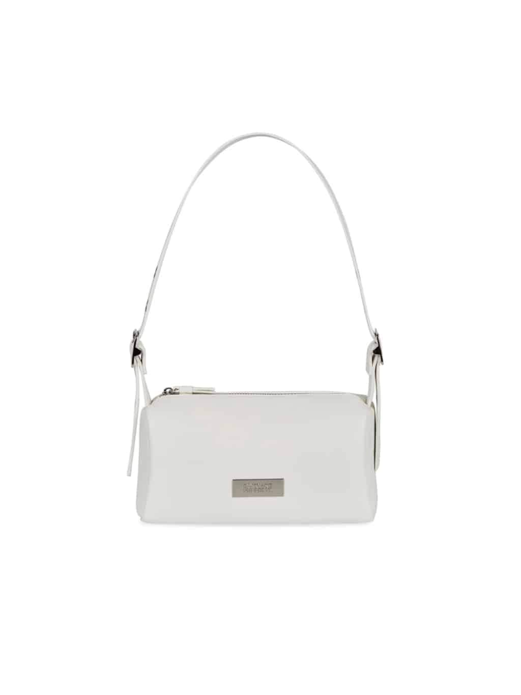 【ROCK CAKE】Square Leather Belt Shoulder Bag