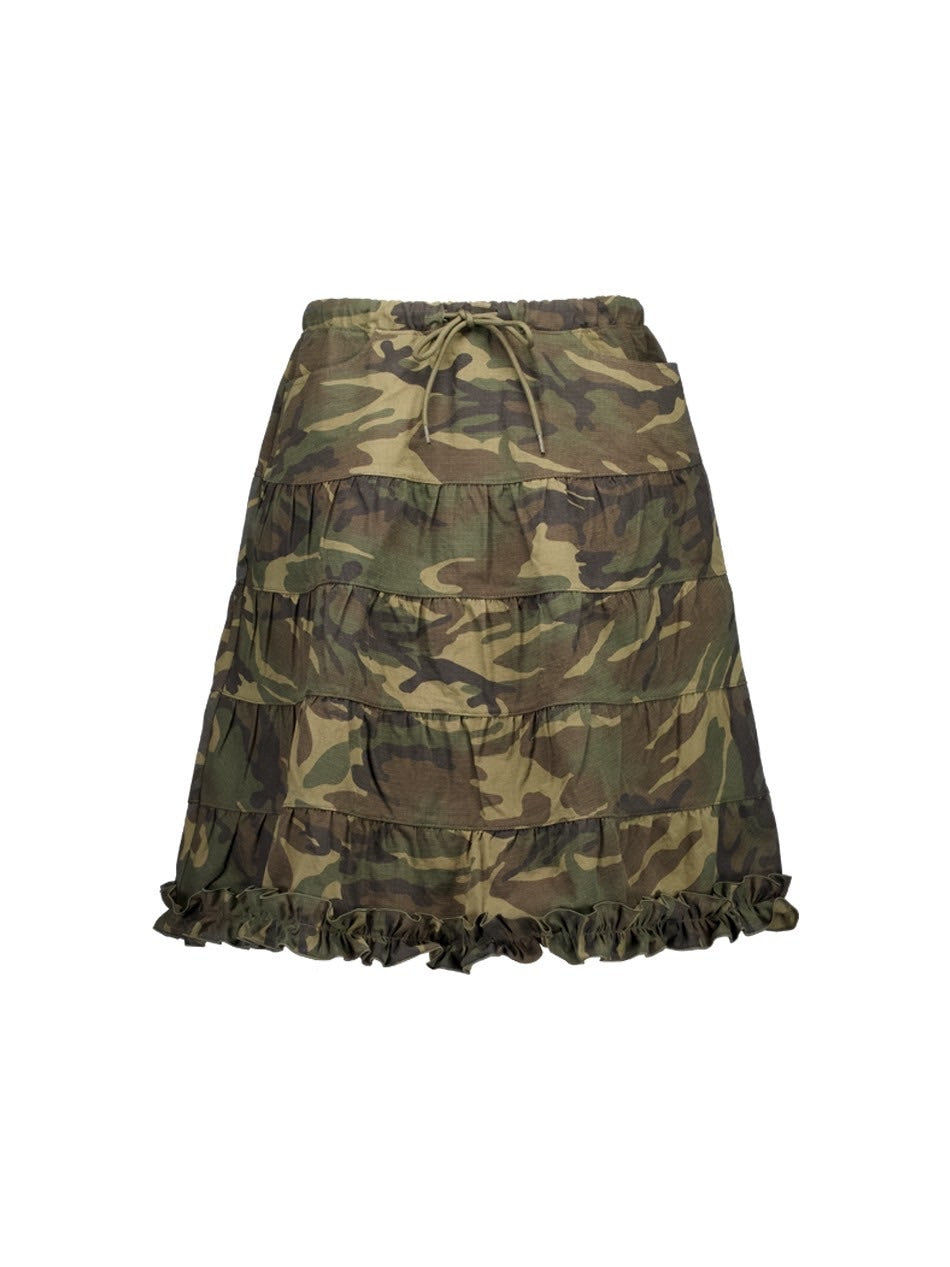 【SETUP‐EXE】FRILL CANCAN SKIRT