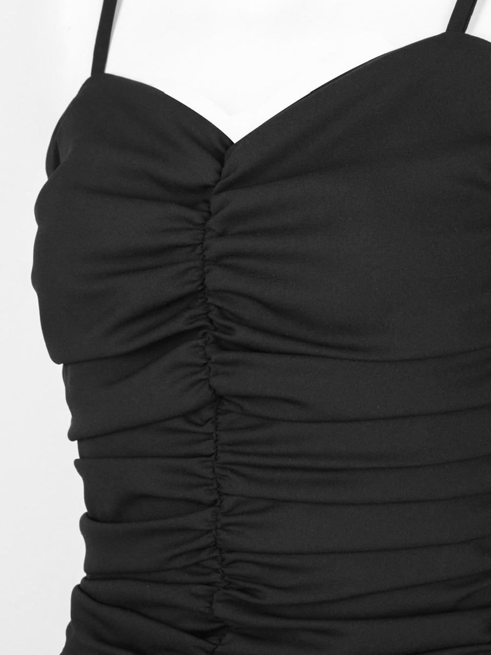 【ODDONEOUT】Shirring onepiece / 【オッドワンアウト】シャーリングキャミソールワンピース