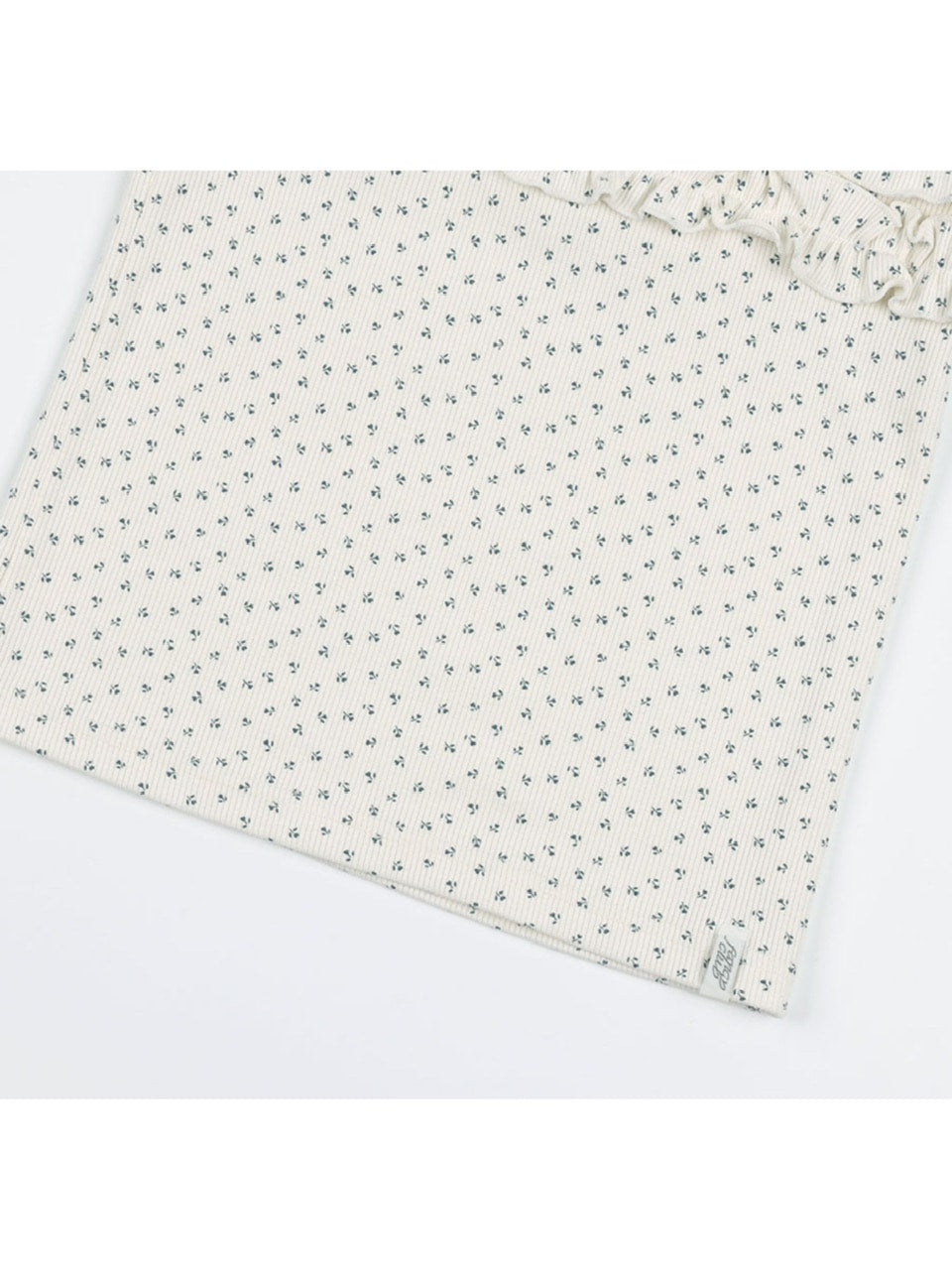 【FANCY CLUB】FLOWER FRILL TUBE TOP / 【ファンシークラブ】フラワーフリルチューブトップ