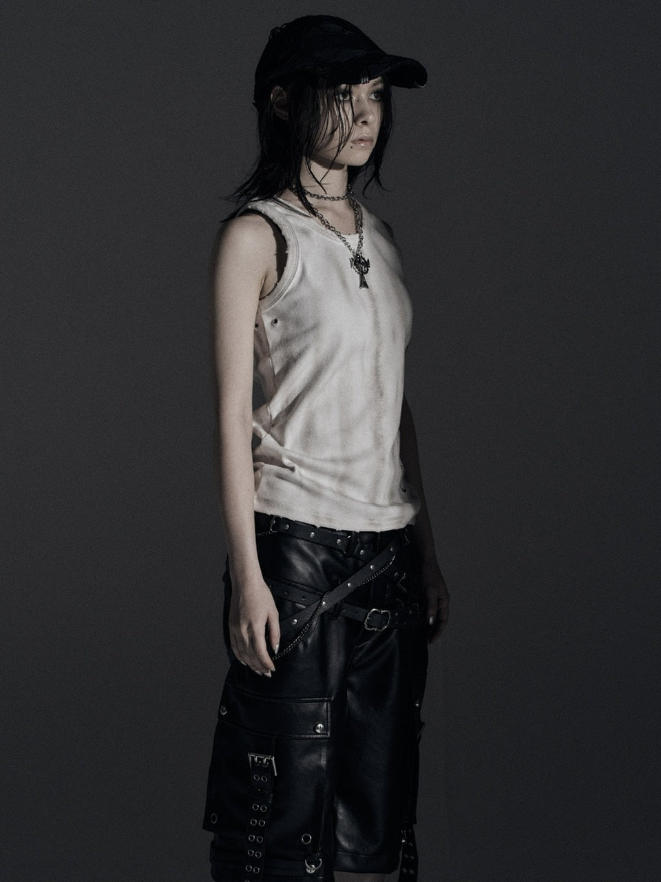 【Rosen Kreuz】ASHES HALO TANK TOP