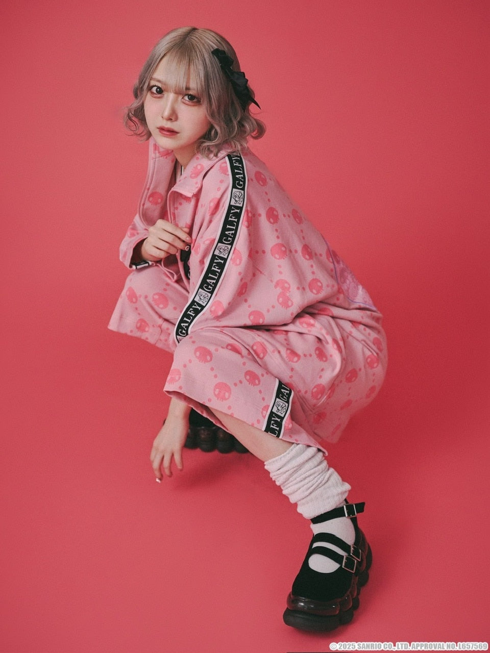 【GALFY×KUROMI】ドクロだらけ夏セットアップ