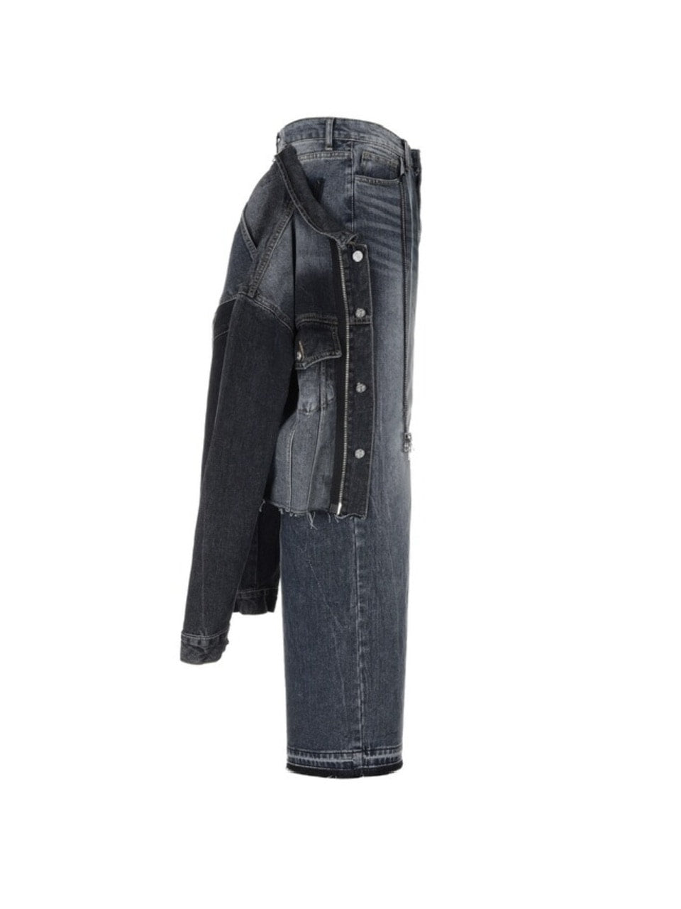 【SURGERY】hybrid set-up docked jeans / 【サージェリー】ハイブリッドセットアップドッキングデニムパンツ