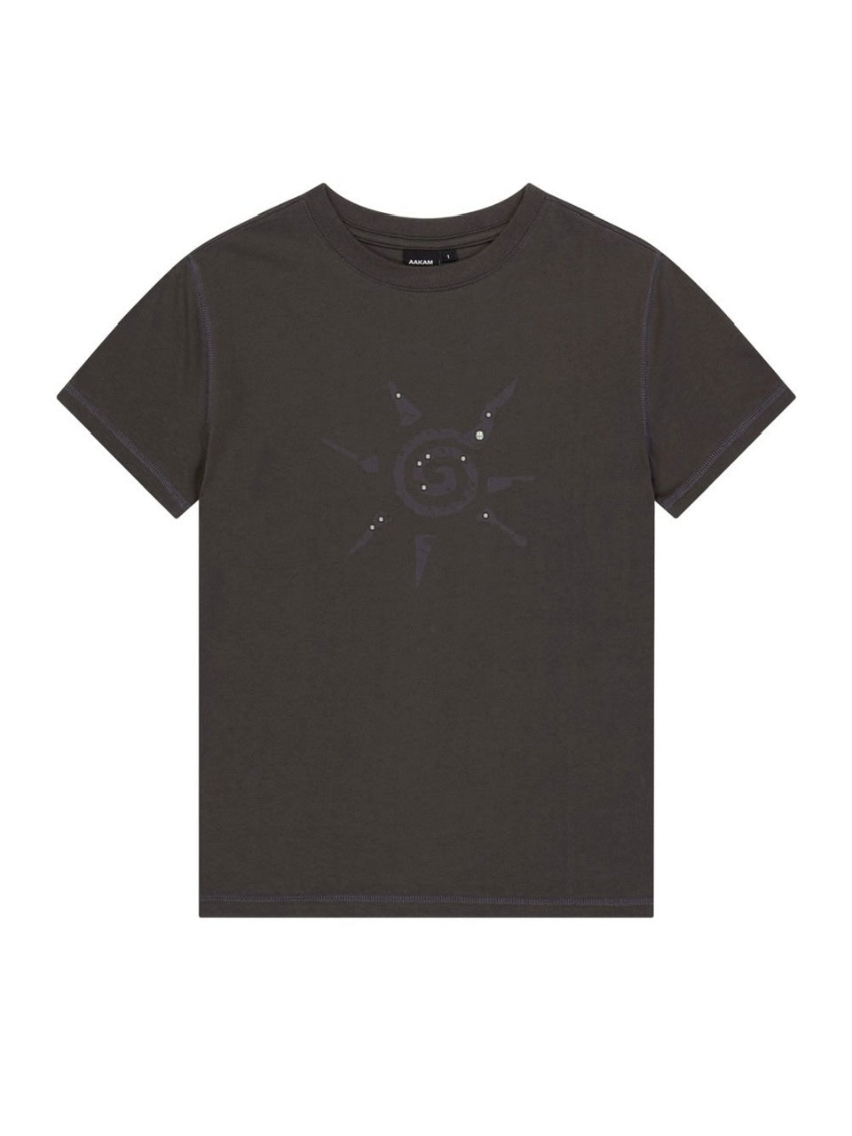 【AAKAM】Studded Sun Half Top