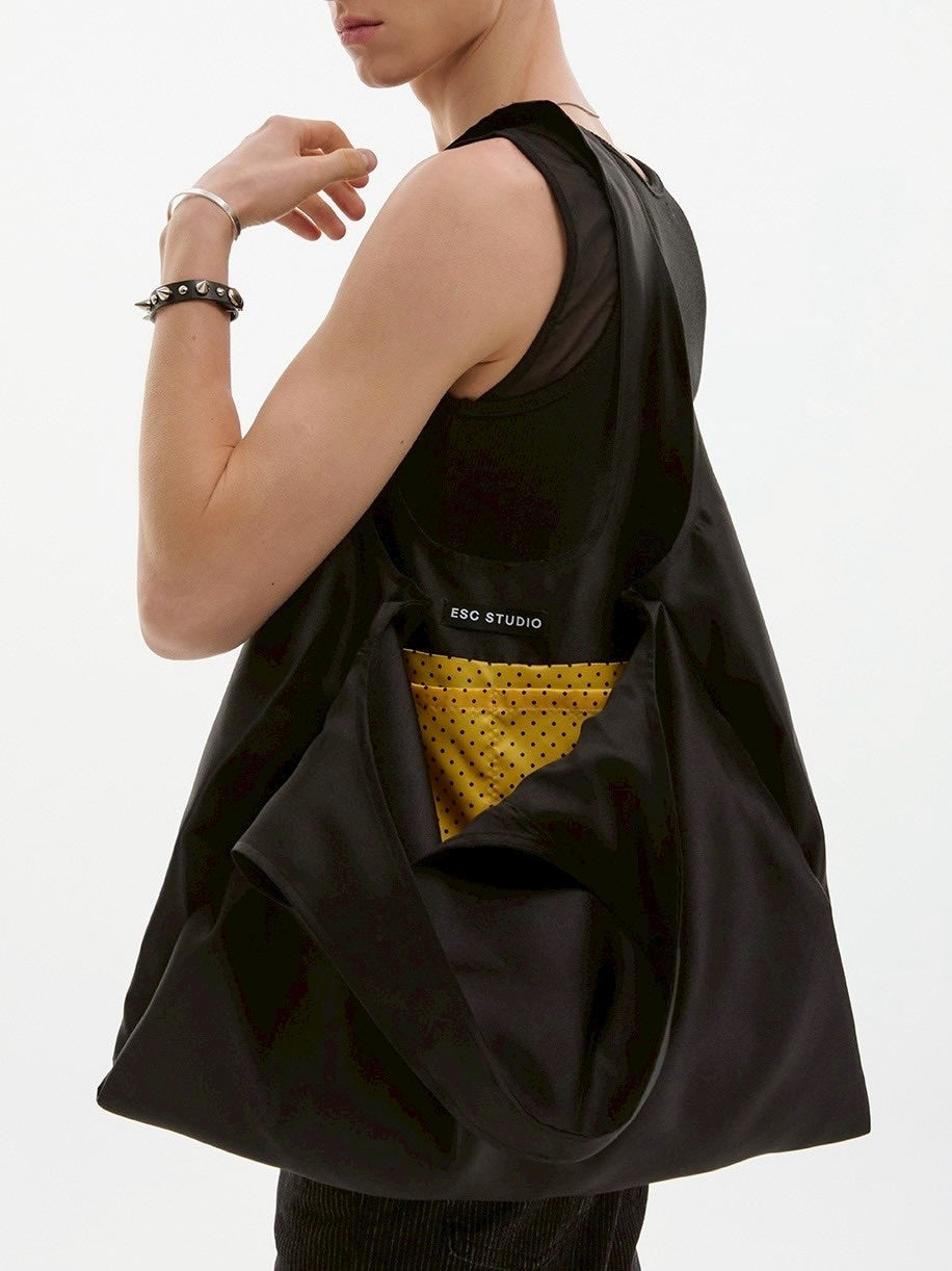 【ESC STUDIO】easy peasy bag/ 【イーエスシーステュディオ】イージーピージートートバッグ