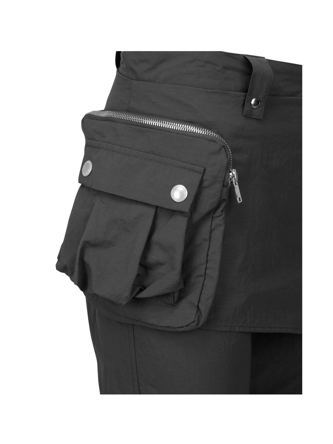 【NACHE】BOOTS CUT SKIRT PANTS (UNISEX)