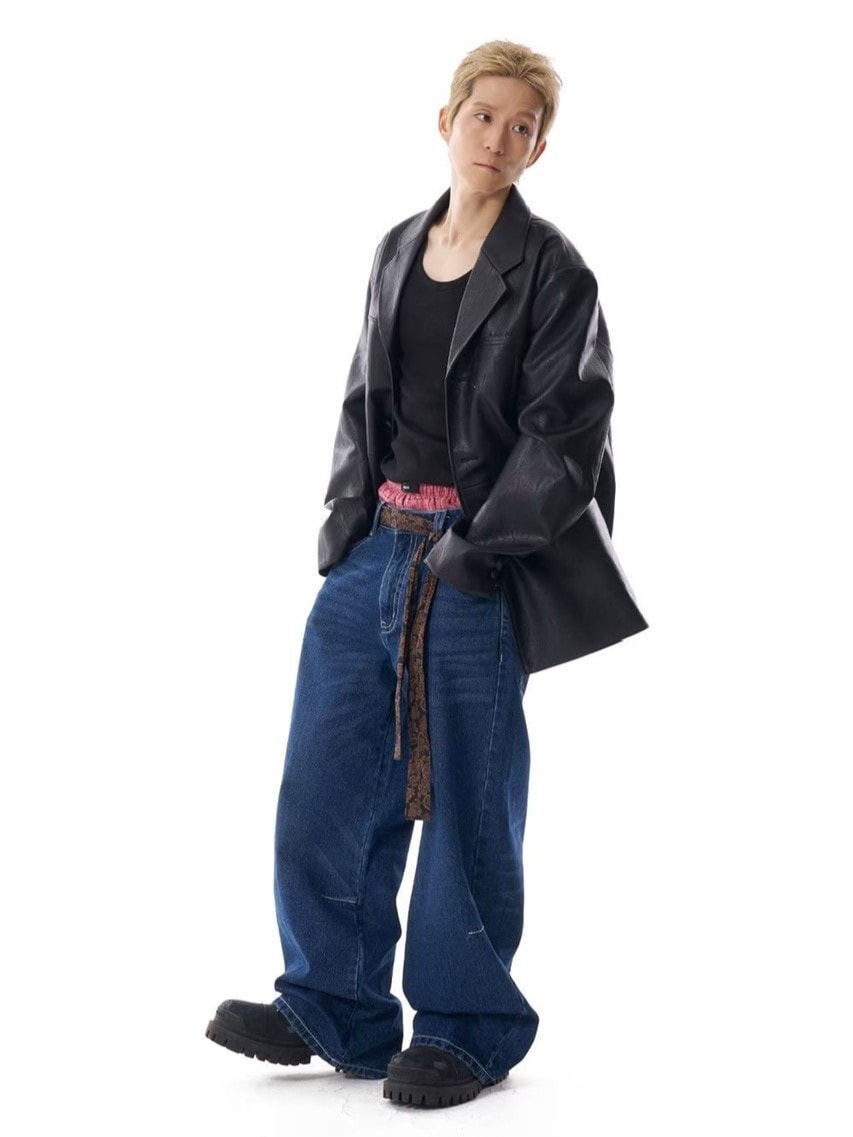 【AAKAM】Check Boxer