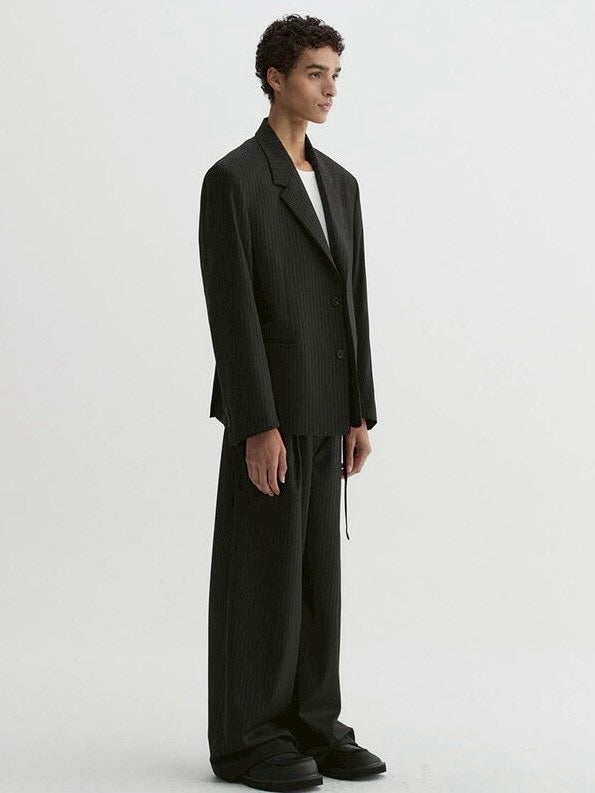 【DNSR】Cinched Stripe Slacks