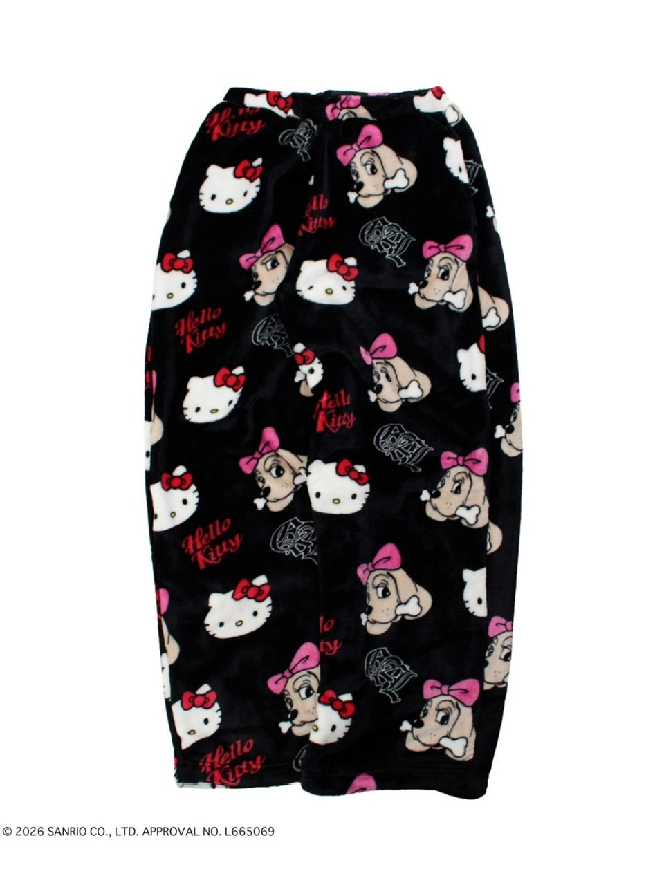 【GALFY×KITTY】ラブリーふわもこ3ピースSET UP / 【ガルフィー×キティー】総柄猫耳３ピースセットアップ