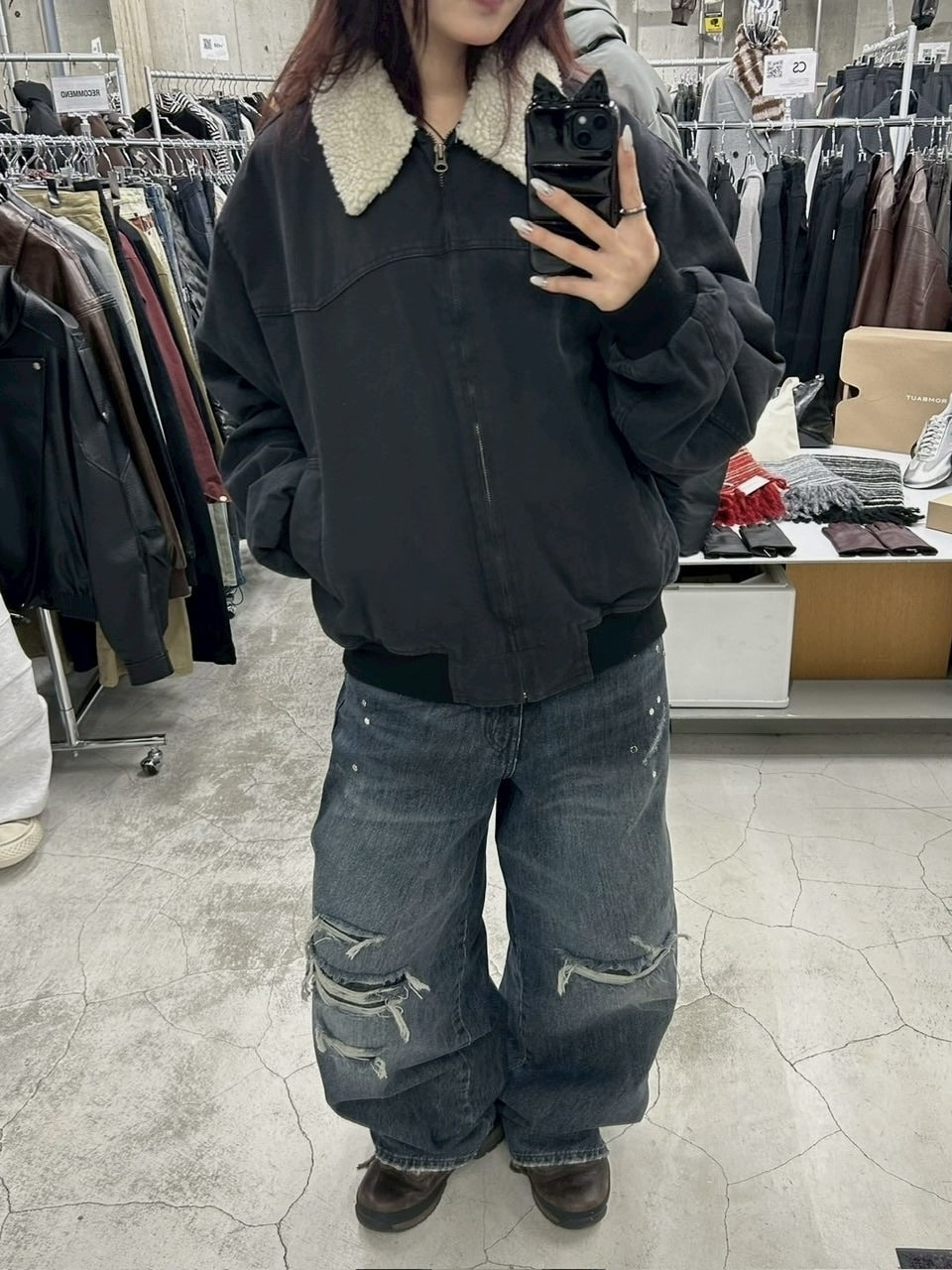 受注制【youll】boa western blouson