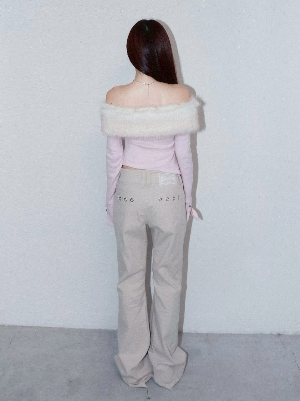 1/2 20:00発売【CHERRYQUIRI】metalic stud boots cut pt