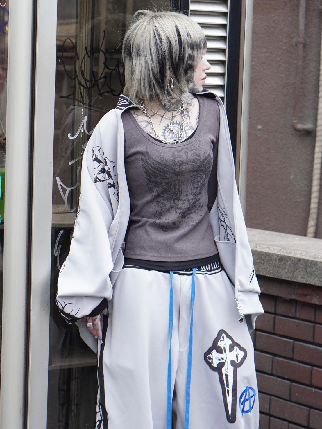 2/8 20:00発売 Pressing限定 【GALFY×CHAPI】コラボセットアップ (2color)