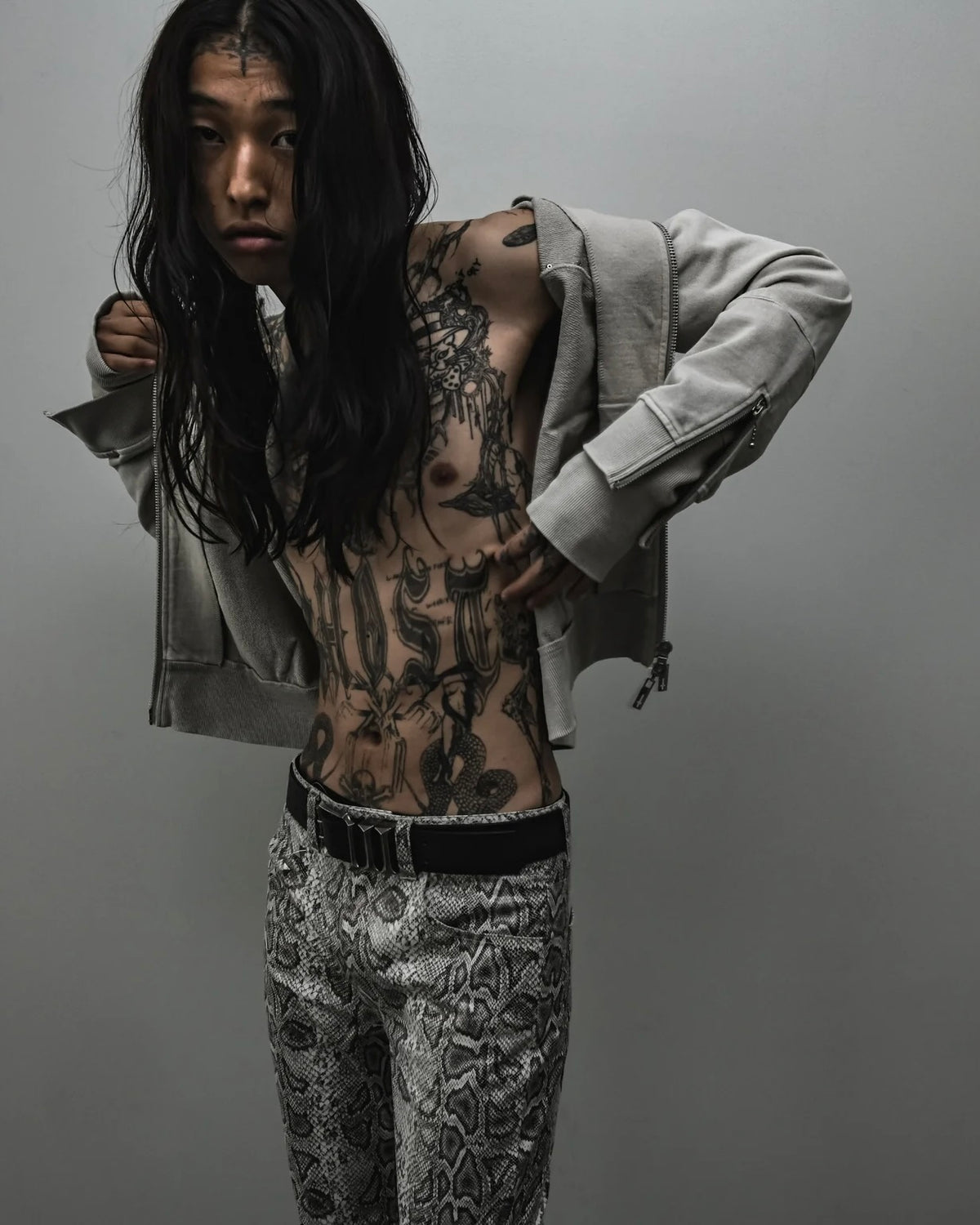 【TYPE SHADE】TYPE SAINT FUR HOODIE