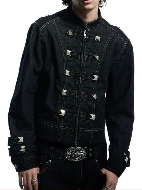 【DND4DES】Punk Court Raw Denim Jacket