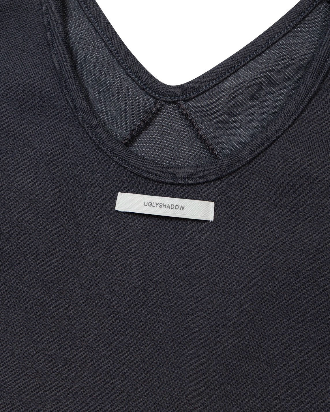 【Uglyshadow】WRAP SHIRRING TOP