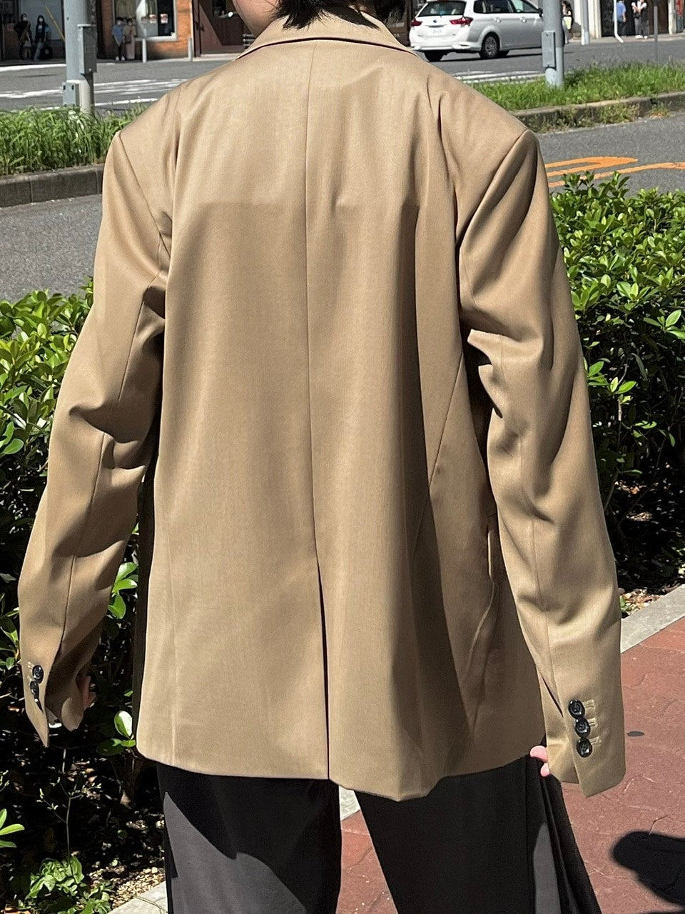 【Chikashitsu +】set up shingle jacket (4color)