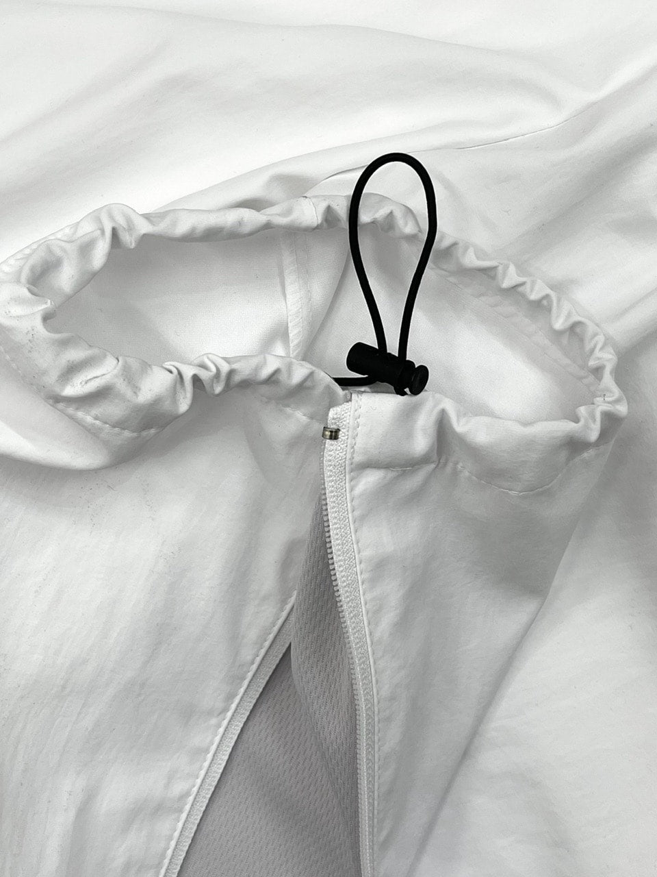 受注制【Chikashitsu +】side zip wide nylon pants (3color)