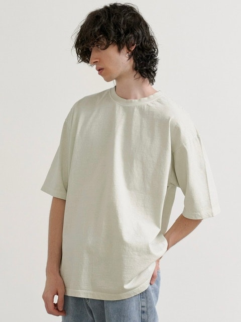 【RE:ON STUDIO】REON BACK LOGO PIGMENT T-SHIRT