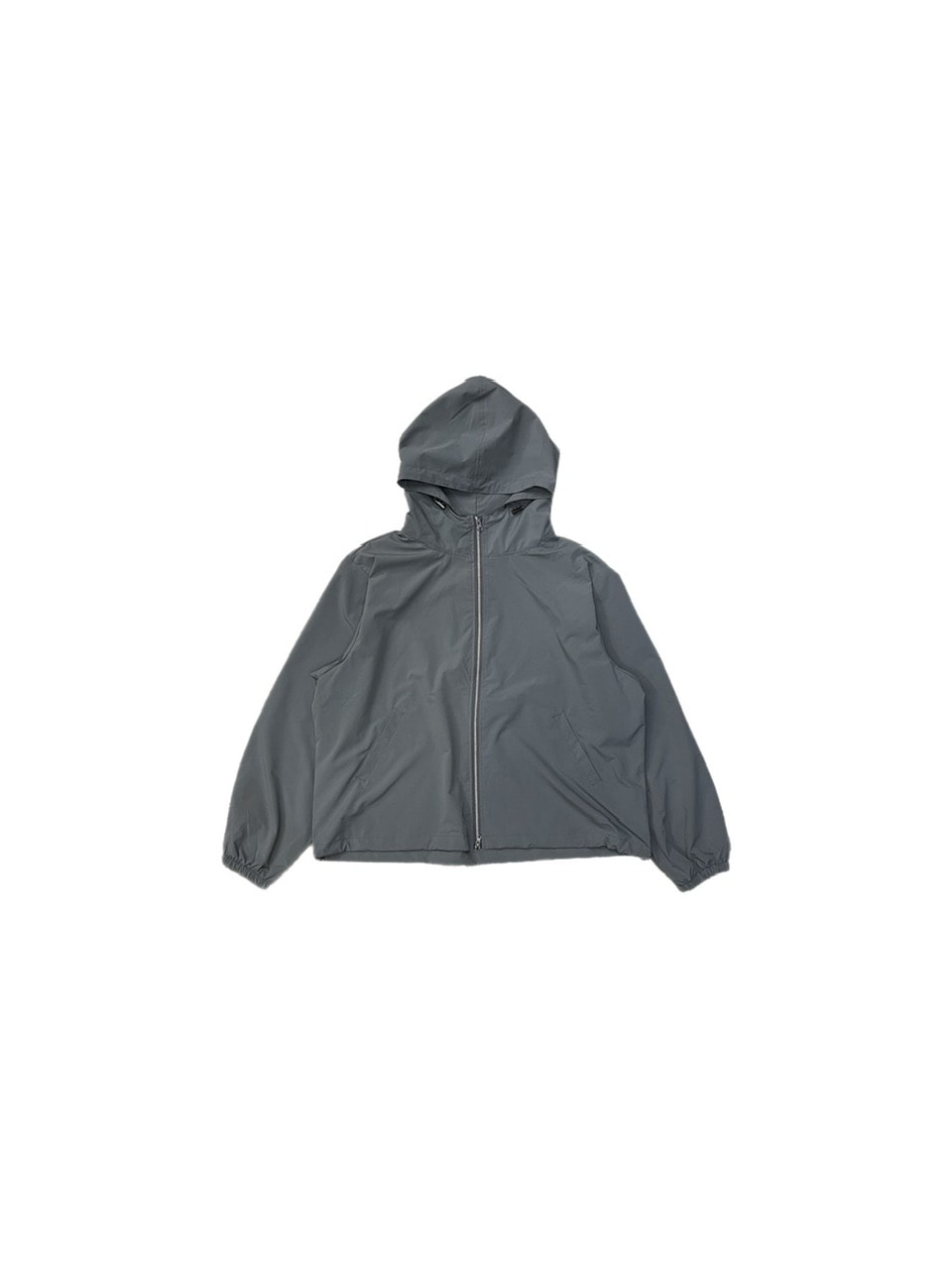 受注制【Chikashitsu +】unisex cropped hooded blouson (3color