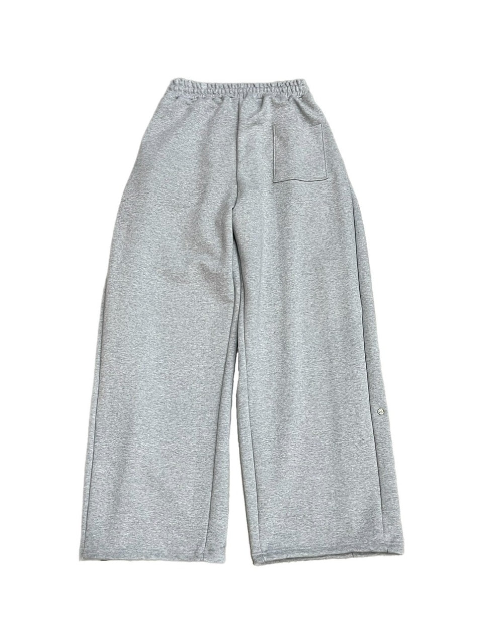 受注制【Chikashitsu +】snap button buggy sweat pants (3color) / 【チカシツプラス】スナップボタンバギースウェットパンツ