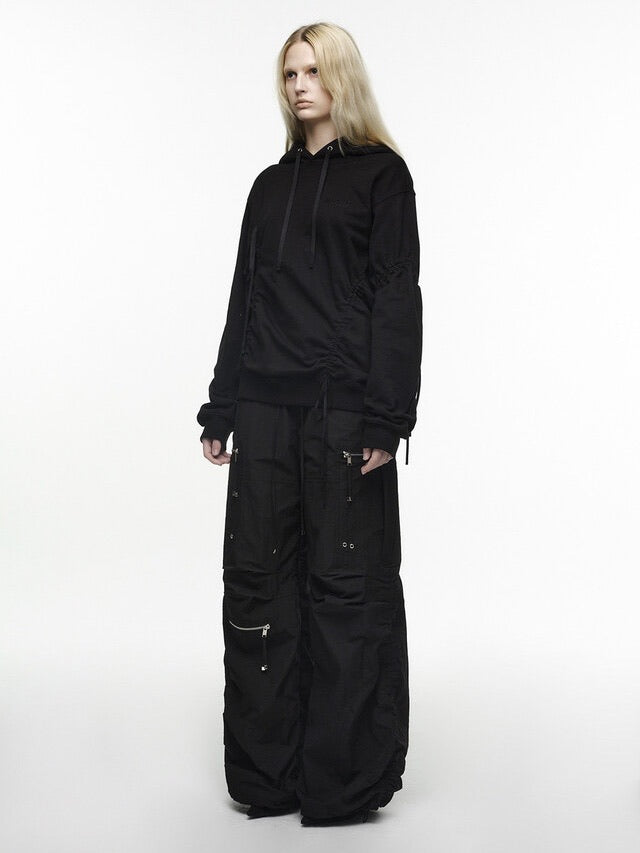 【NACHE】PUCKERING JOGGER PANTS (UNISEX)