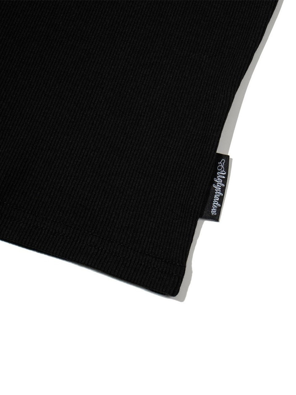 【Uglyshadow】BEADS MANGO SLEEVELESS / 【アグリーシャドウ】ビーズシンプルタンクトップ