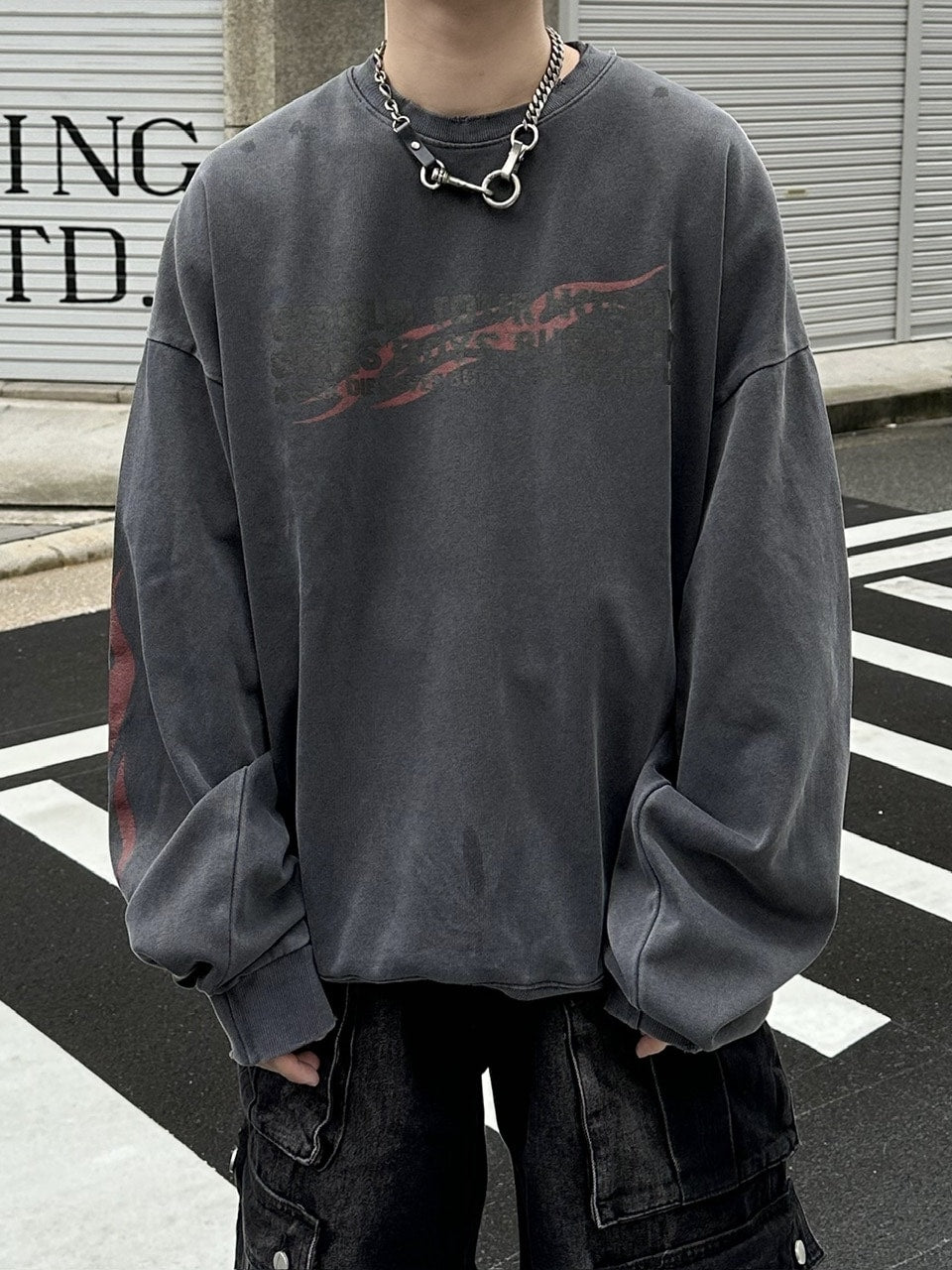 大阪店WEB限定【Chikashitsu +】original necklace 2 (2color)