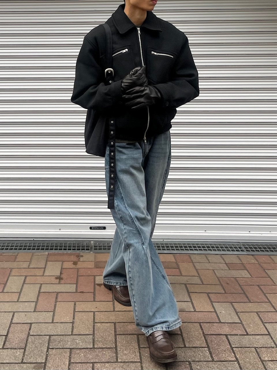 東京店WEB限定【Chikashitsu +】clear wool blouson (3color)