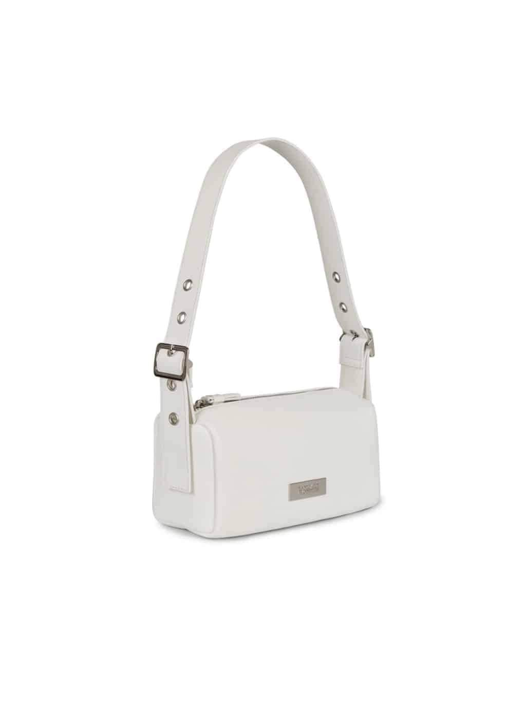 【ROCK CAKE】Square Leather Belt Shoulder Bag