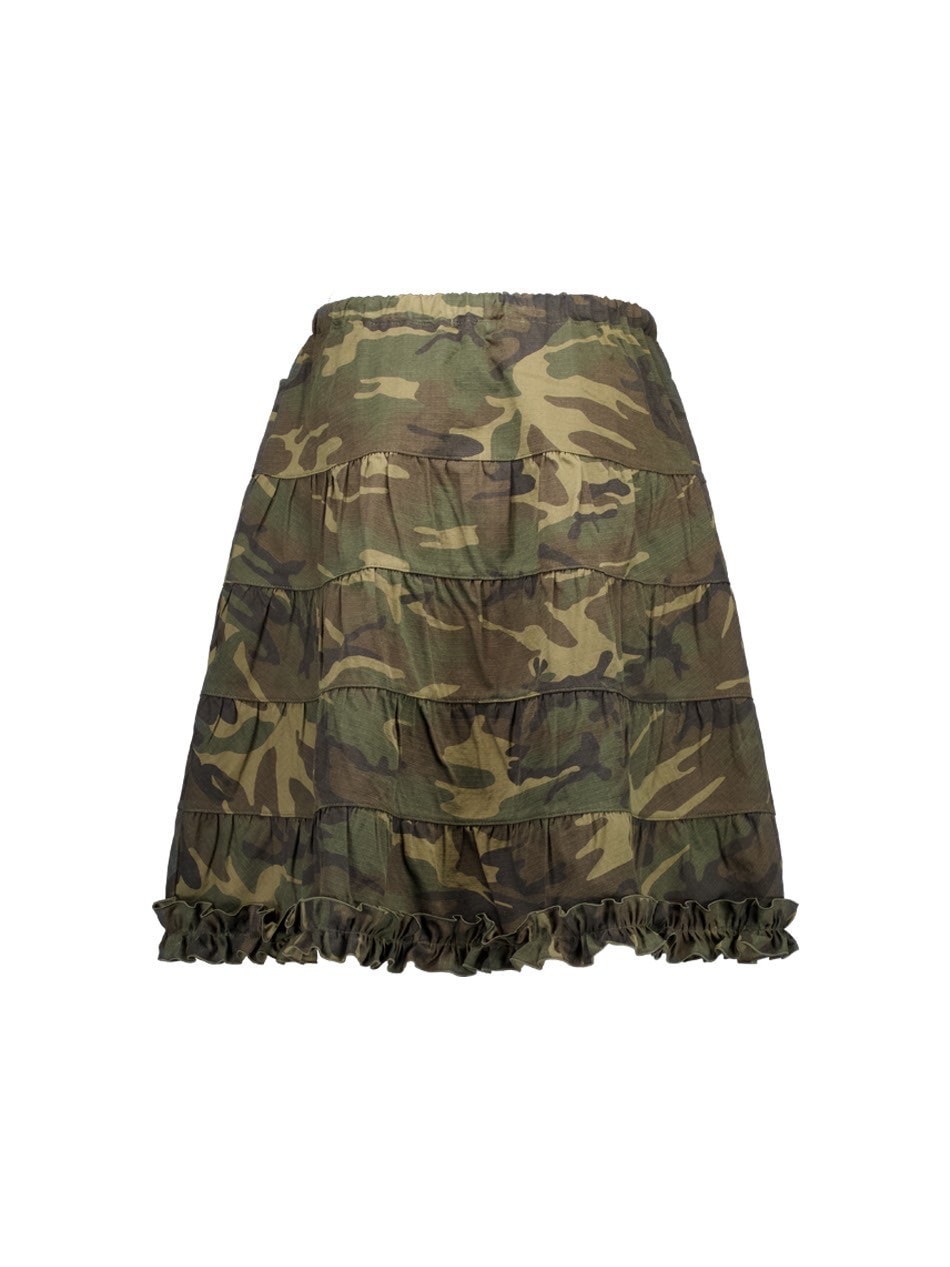 【SETUP‐EXE】FRILL CANCAN SKIRT