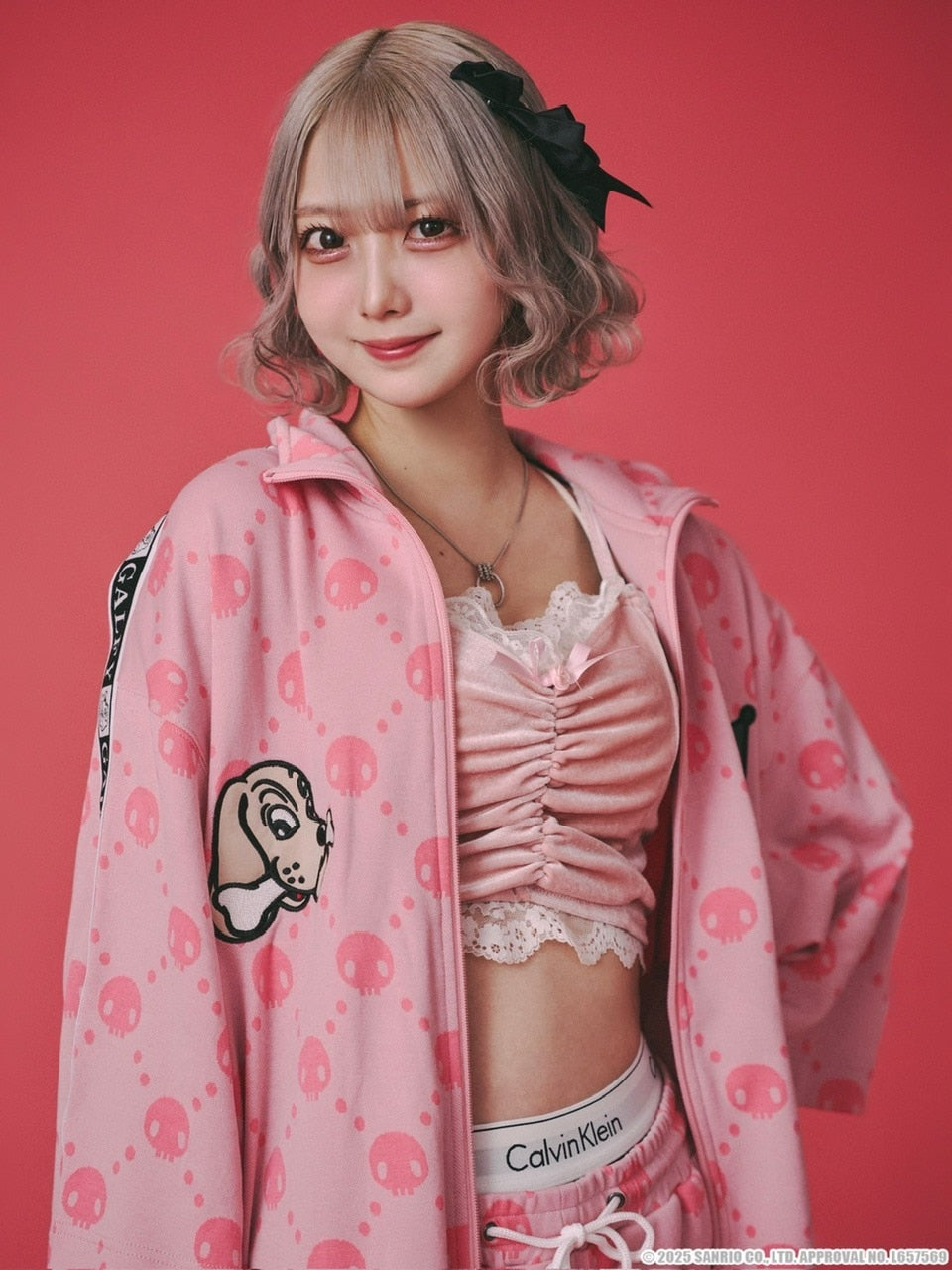 【GALFY×KUROMI】ドクロだらけ夏セットアップ