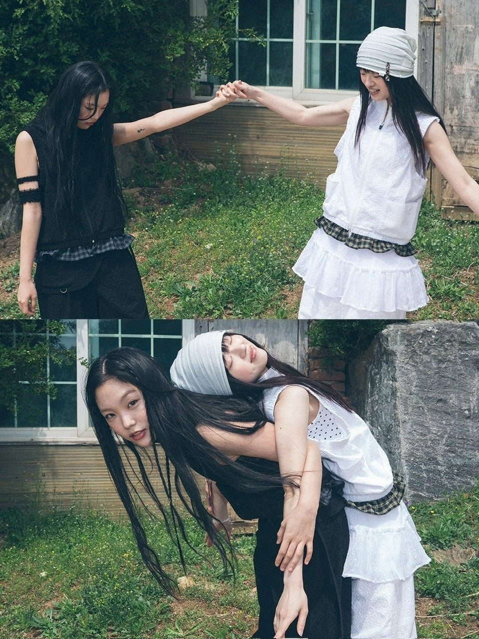 【TUOMIO】EYELET FRILL VEST / 【トゥオミオ】アイレットフリルベスト