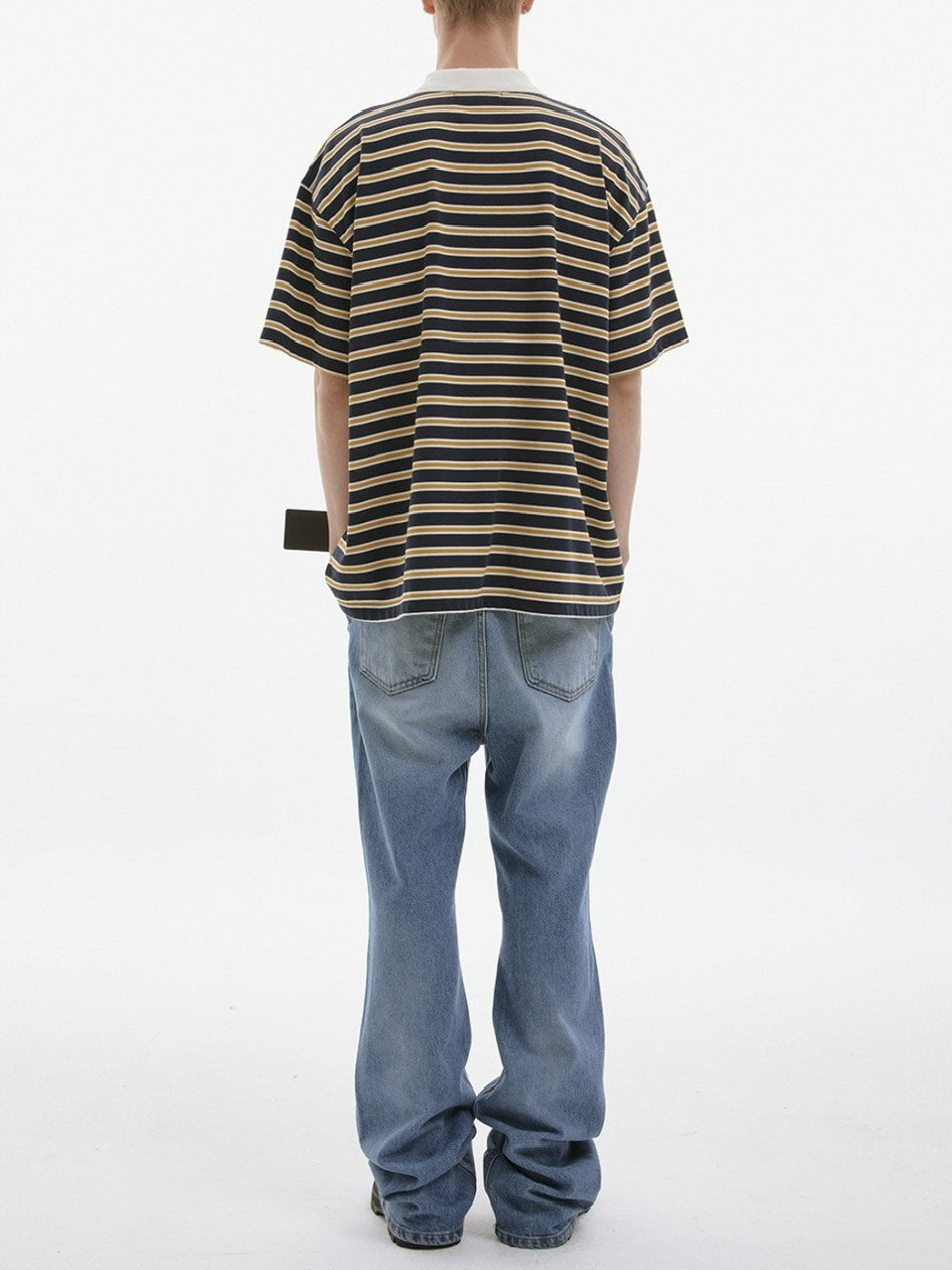 【ESC STUDIO】attractive bootcut jeans/ 【イーエスシーステュディオ】アトラクティブブーツカットデニムパンツ