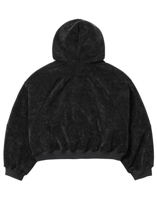 【AJOBYAJO】Corduroy Short Zip-Up Hoodie / 【アジョバイアジョ】コーデュロイショートジップアップパーカー