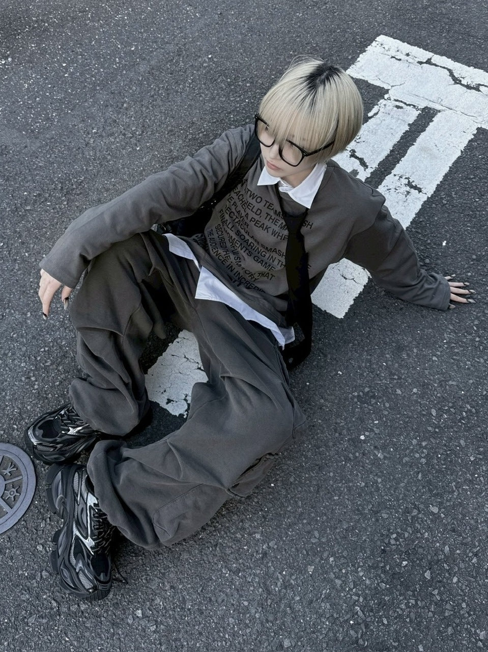 受注制【nmtc +】logo long sleeve / 【エヌエムティーシープラス】ロゴー長袖Ｔシャツ (4color)