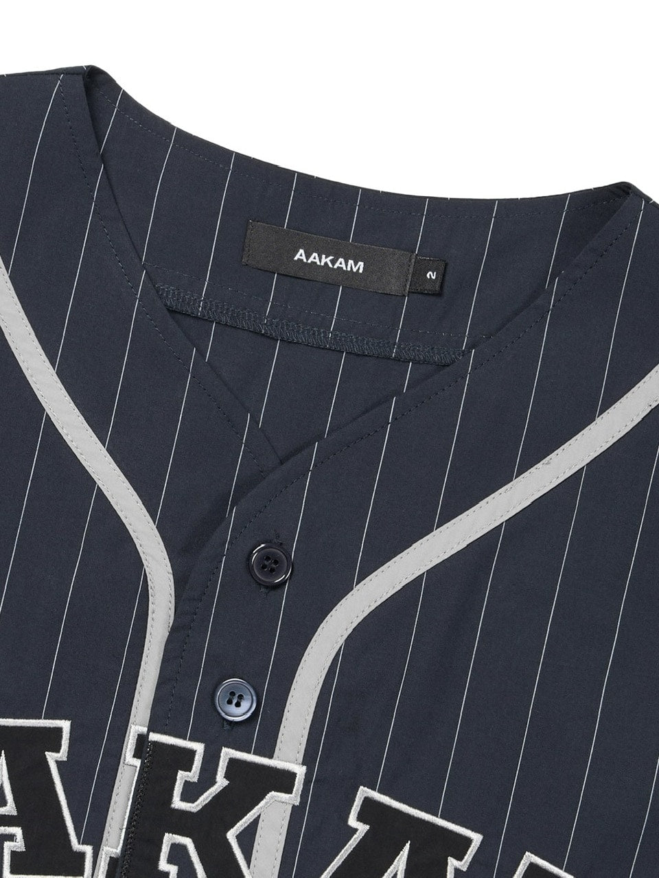 【AAKAM】Cotton Baseball Jersey