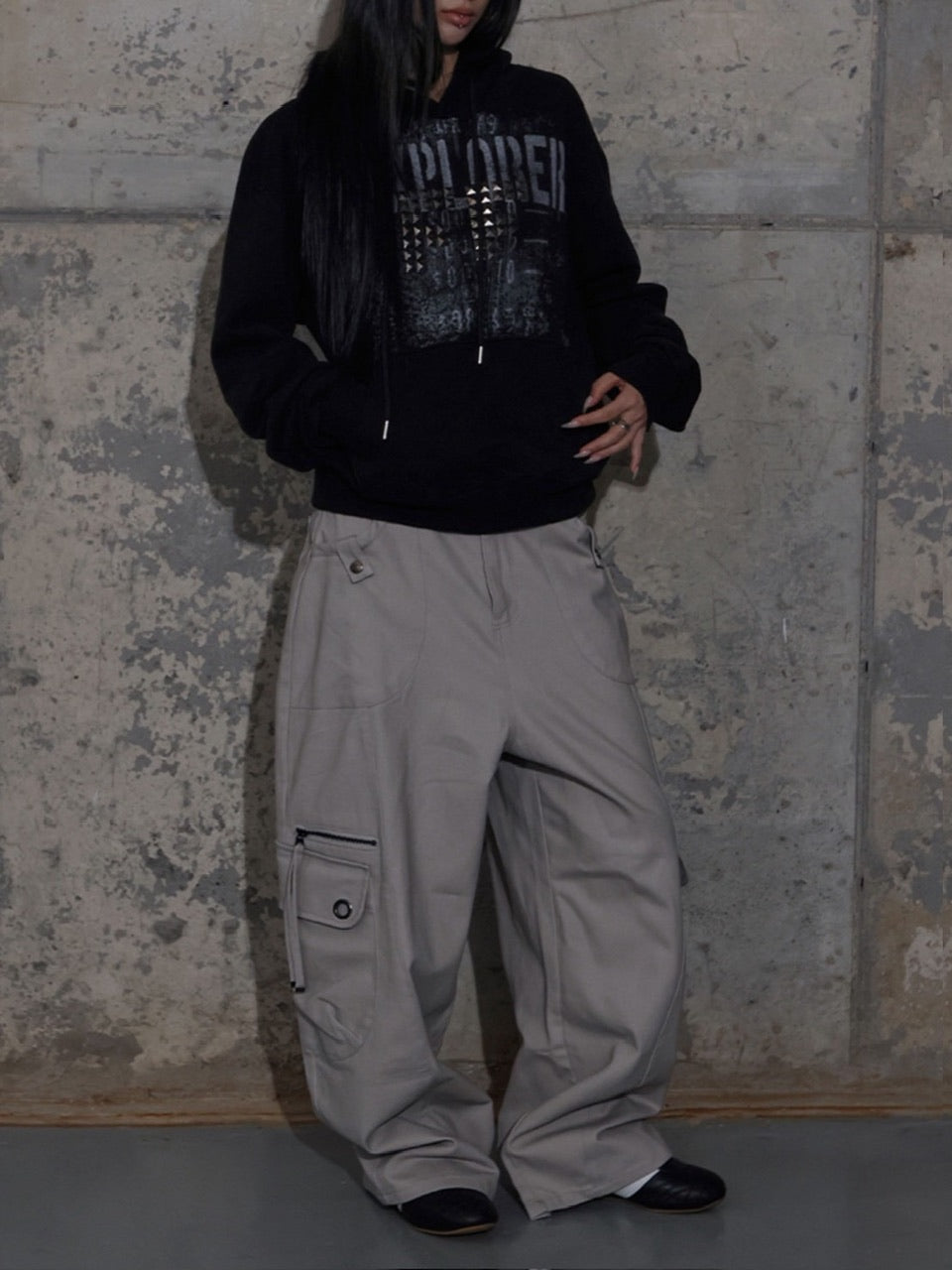 【FANCY CLUB】CROSS POCKET CARGO PANTS / 【ファンシークラブ】クロスポケットカーゴパンツ