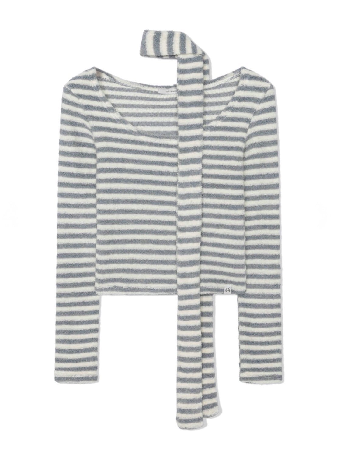 12/21 20:00 再販【Uglyshadow】SCARF ROUND T-SHIRT