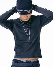 【LECYTO】Radiance Stripe T-Shirt