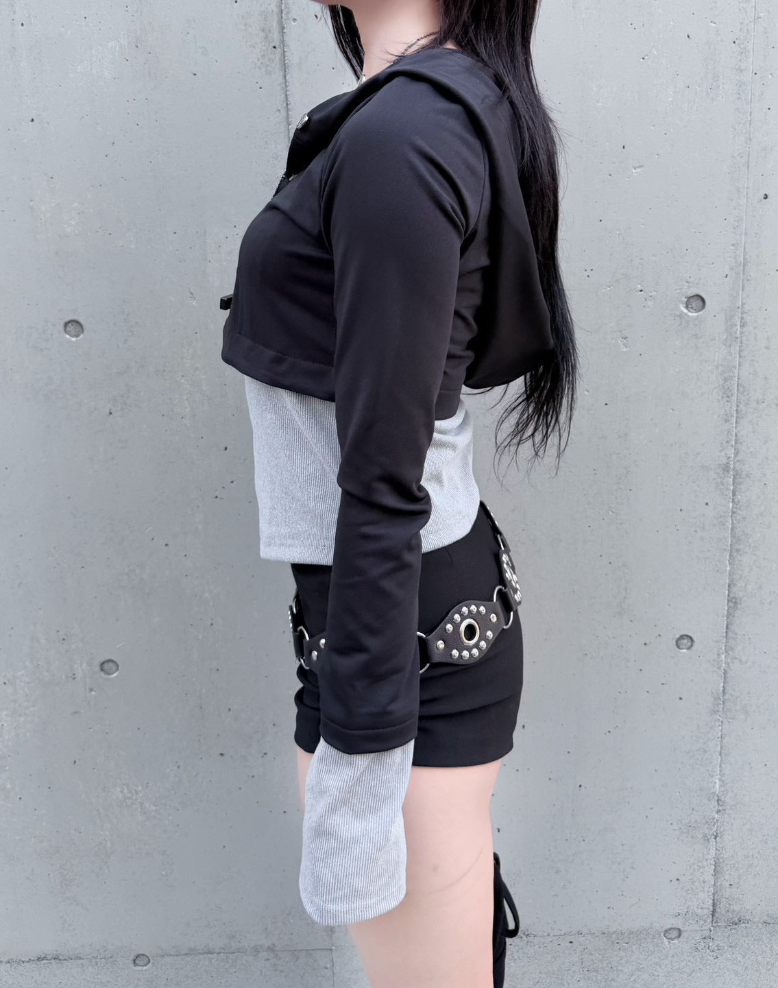 3/1 20:00発売 受注制【nmtc +】bi color vintage zip up hoodie / 【エヌエムティーシープラス】バイカラービンテージジップアップパーカー (2color)