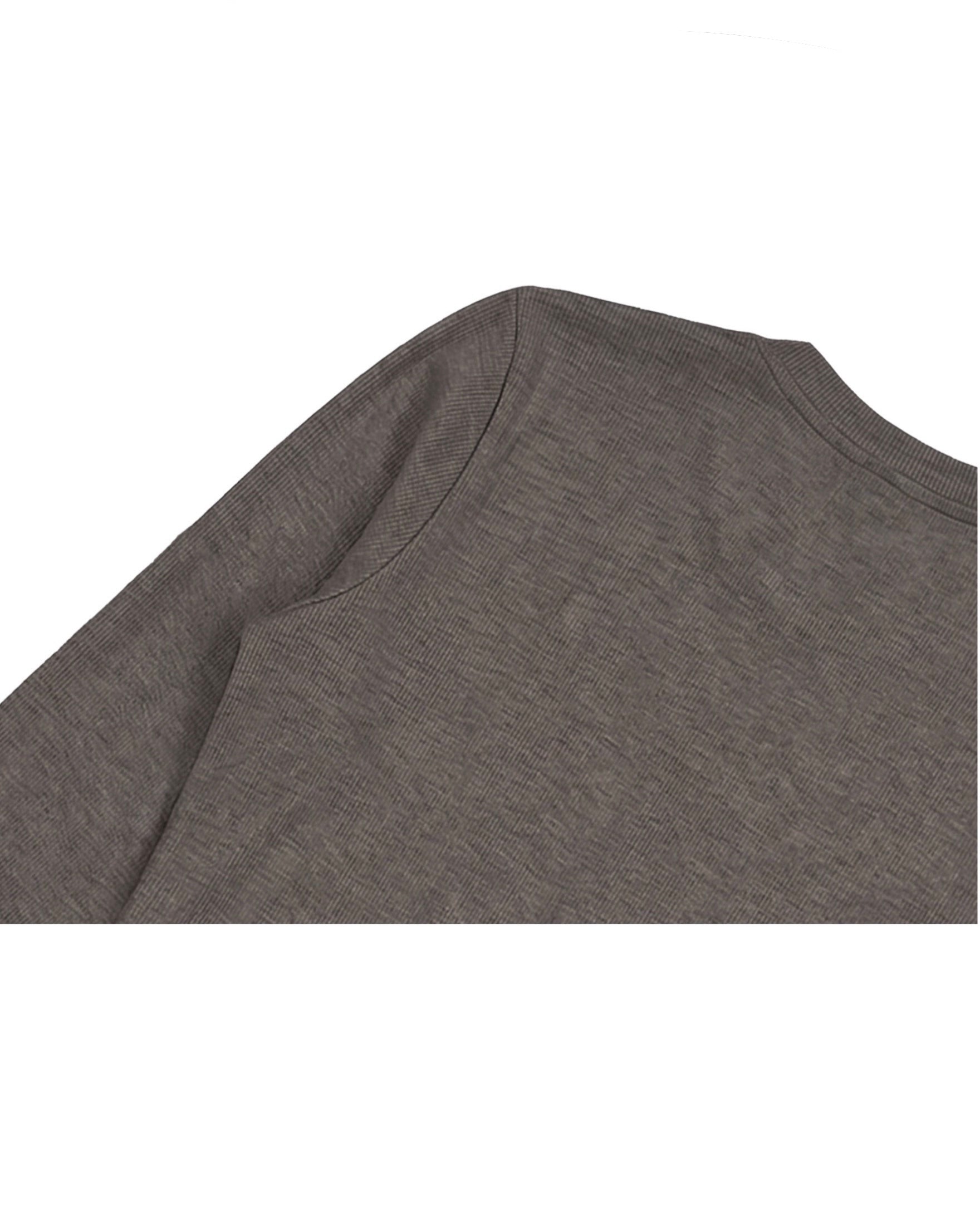 【BLR BLUER】Soft Pin-tuck Henley Long Sleeve
