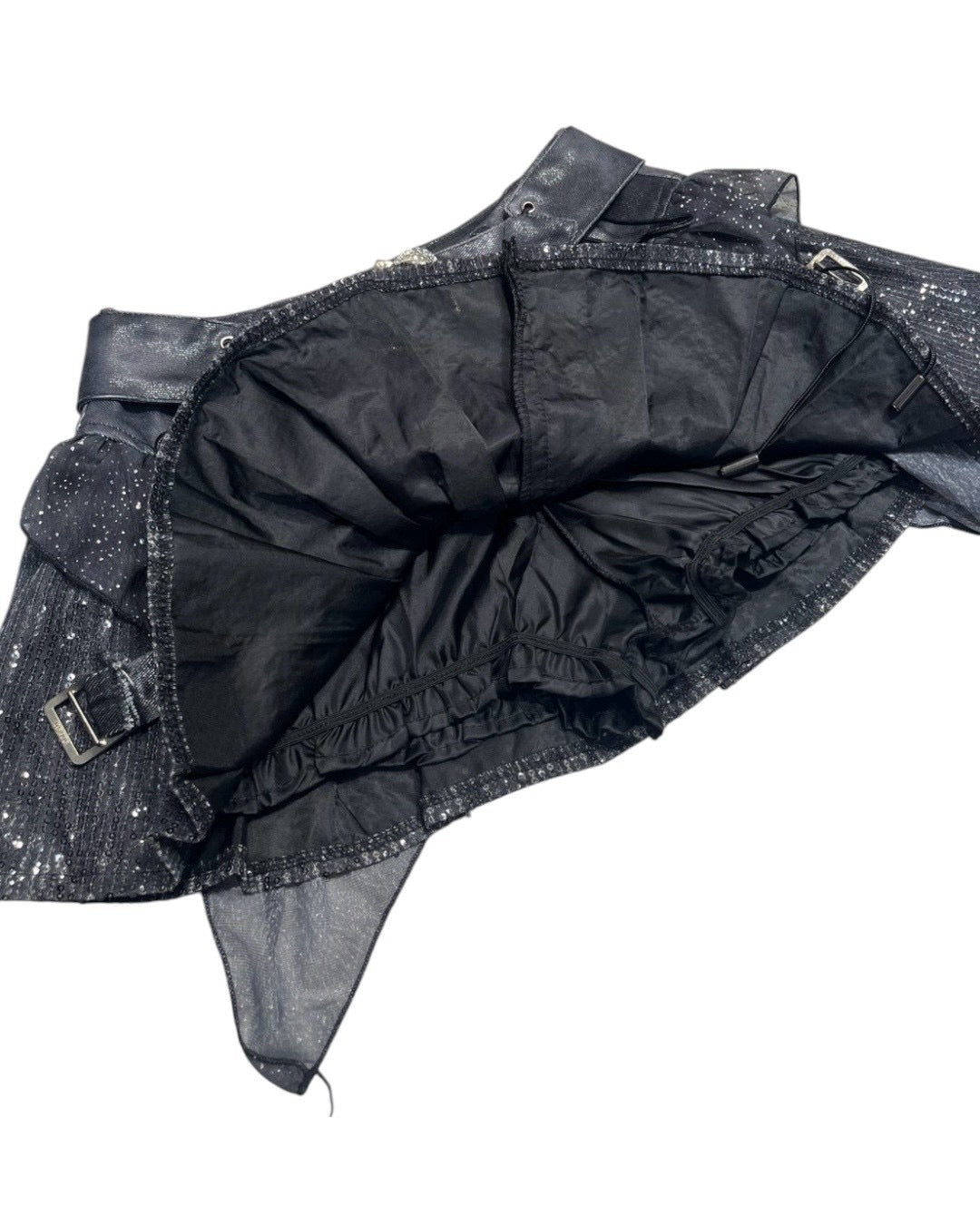 国際配送【BABY09】sequins garter belt skirt