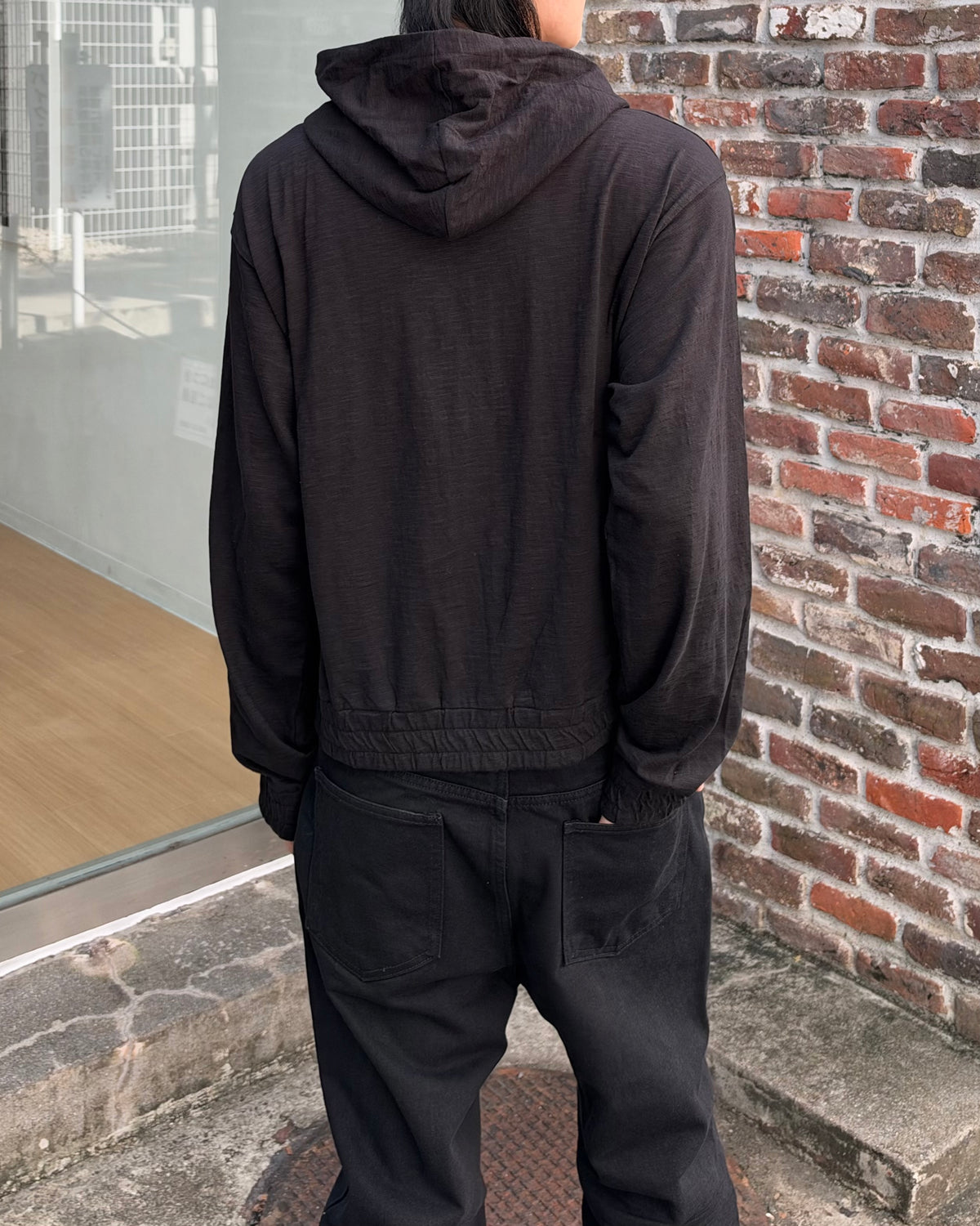 受注制【youll】slab zip up hoodie (2color)